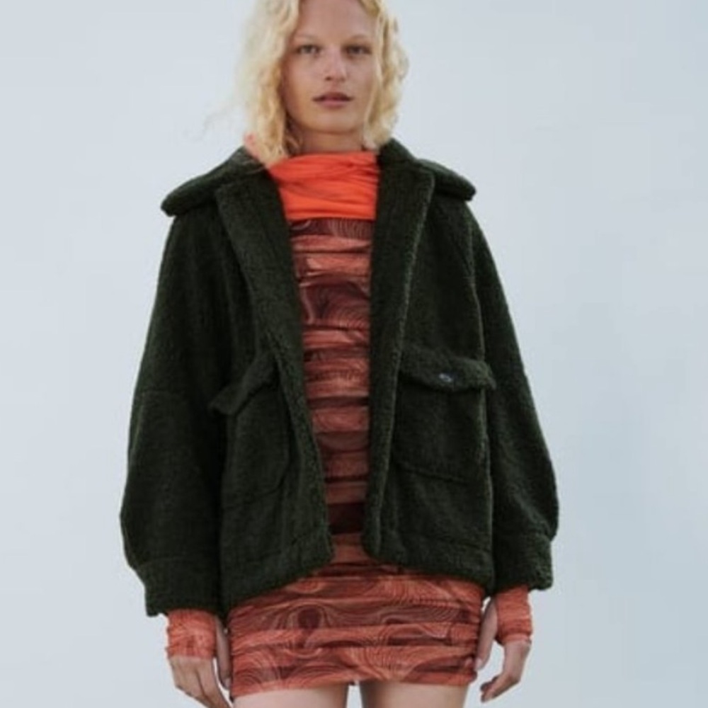 Zara Fuzzy Jacket